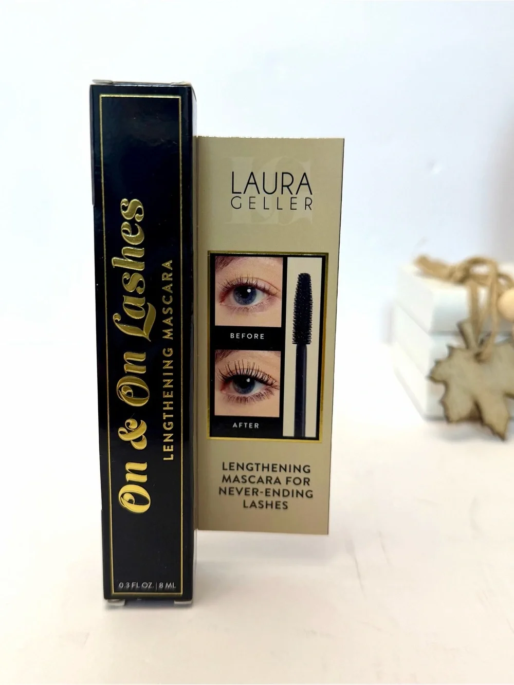 Laura Geller On & On Lashes Lengthening Mascara - Black & Gold Packaging